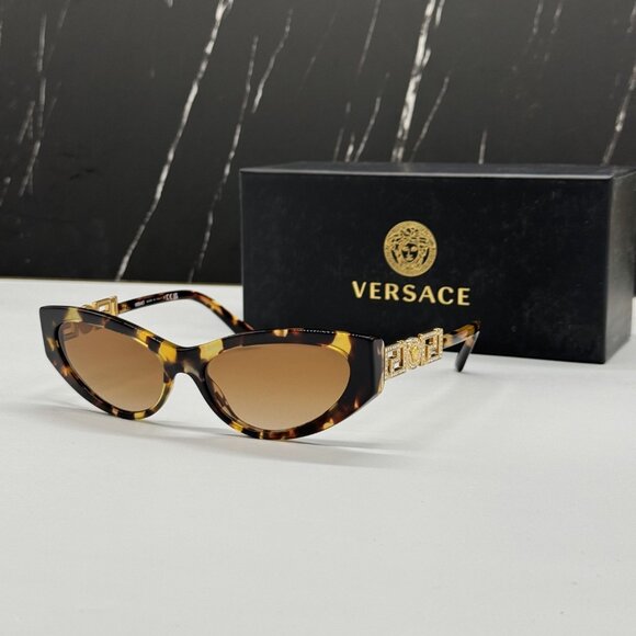 NEW MOD 4470B 5470/13 VERSACE SUNGLASSES VE4470B 547013 HAVANA VE4470B 5470/13